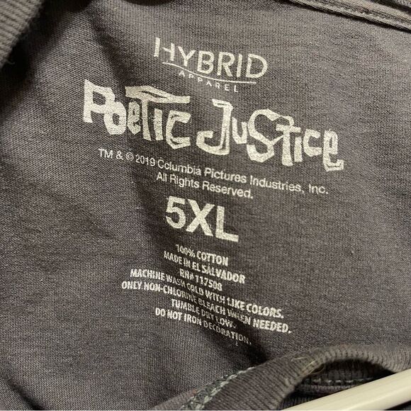 Hybrid Apparel Black Short Sleeve Tee - Picture 7 of 7